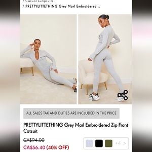 Gloves Long Sleeve Jumpsuit